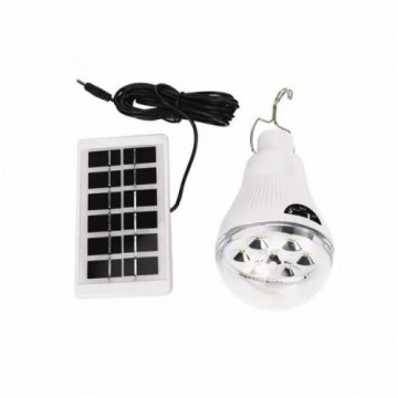 Újratölthető LED lámpa CL-028 napelemmel 10W 5600K 6V Led