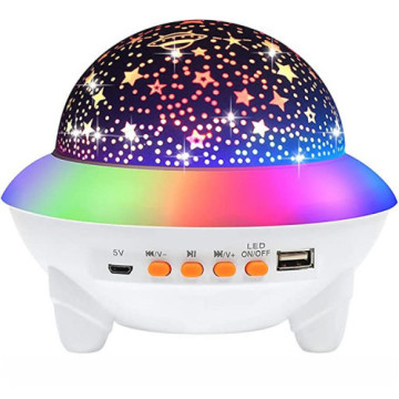 Csillag projektor Bluetooth hangszóró távirányítóval -Crystal Magic Ball Light