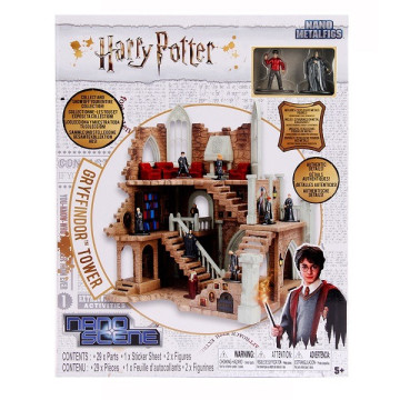 Harry Potter Griffendél torony 2 exkluzív figurával