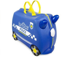 Trunki Percy a rendőrautó gurulós gyermekbőrönd