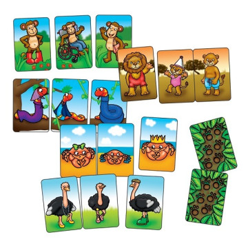Állatcsaládok - Orchard Toys Mini játék