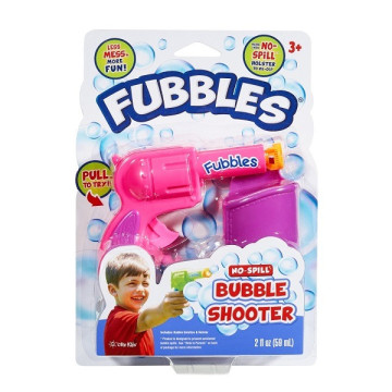 Fubbles Cseppmentes buborékfújó pisztoly - rózsaszín