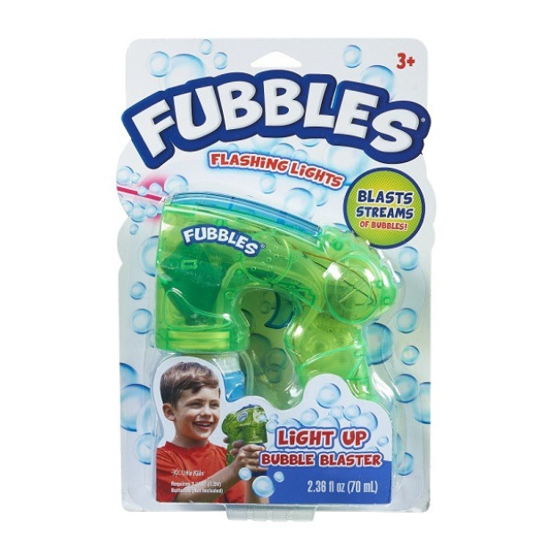 Fubbles Világító buborékvető - zöld