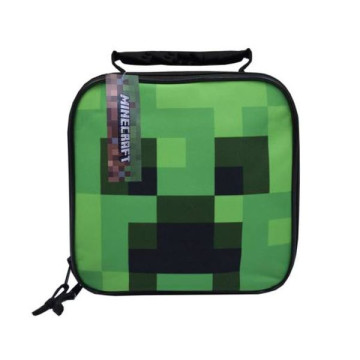 Minecraft uzsonnás táska, hőtárolós - Creeper