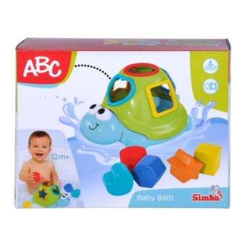 ABC Baby fürdőjáték - formaválogató teknős
