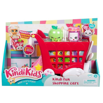 Kindi Kids Bevásárlókocsi kiegészítőkkel