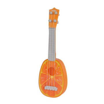 My Music World Gyümölcs mintás ukulele - narancsos