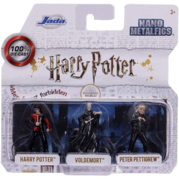 Harry Potter figurák 3 db-os szett - Nano Metál