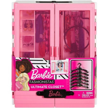 Barbie Fashionista - Öltözőszekrény