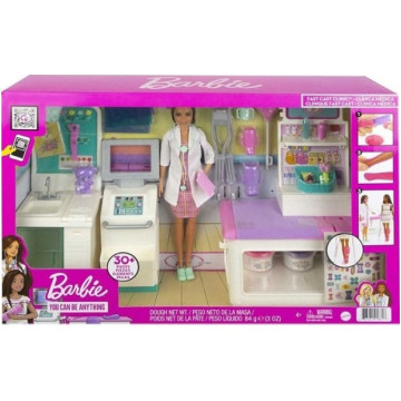 Barbie baba játékszett - Mobilklinika