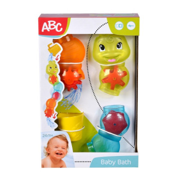 ABC Baby fürdőjáték - Vízforgató hernyó