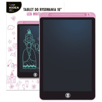 LCD kijelzős rajztábla - rózsaszín nagy