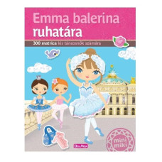 Emma balerina ruhatára - matricás foglalkoztató
