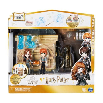 Harry Potter játékszett - Szükség szobája Ron és Hermione figurával