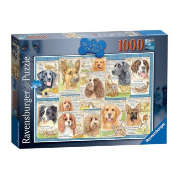 Ravensburger 1000 db-os puzzle - Dutiful Dogs