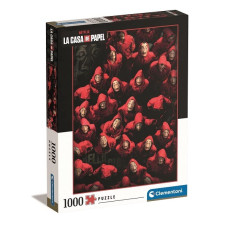 A nagy pénzrablás puzzle 1000 db-os - Clementoni - Tolvajok vagy túszok
