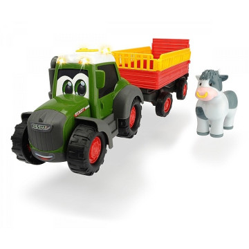 Dickie Happy ABC traktor utánfutóval fény- és hangeffekttel
