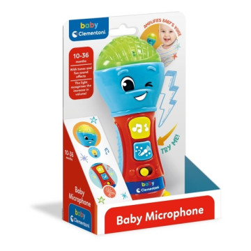 Clementoni Baby - Interaktív mikrofon babáknak
