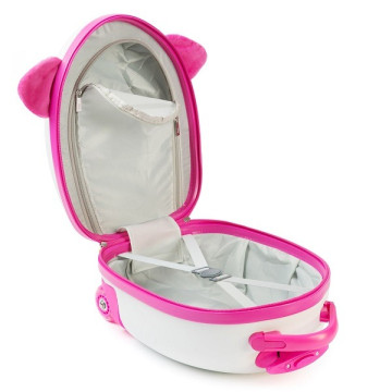 BOPPI Tiny Trekker gyermek bőrönd - Kutya rózsaszín