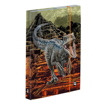 OXYBAG Jurassic World füzetbox A5 - Raptor Attack