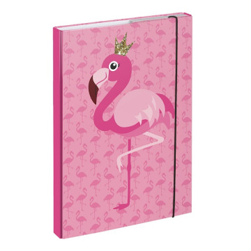 Baagl füzetbox A4 Queen Flamingo