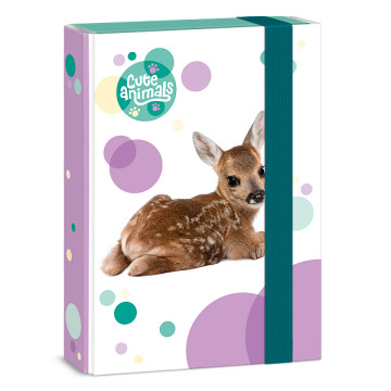 Ars Una füzetbox A5 - Cuki állatok - Őzike