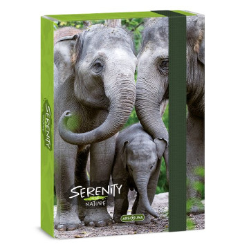 Ars Una füzetbox A5 - Serenity - Elephant