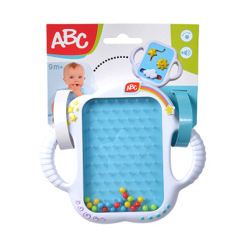ABC Baby készségfejlesztő bébijáték - Kétoldalas tábla