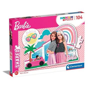 Barbie nyaralója puzzle 104 db-os - Clementoni SuperColor