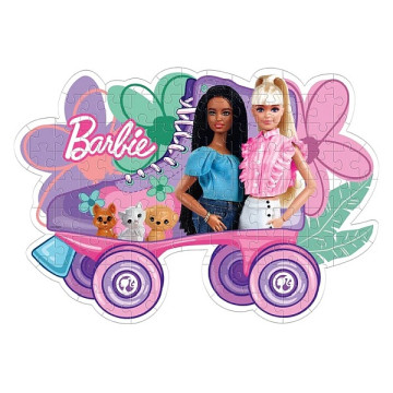 Barbie görkorcsolyája puzzle 104 db-os - Clementoni SuperColor