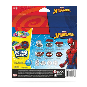 Colorino fóliás kreatív készlet - Spiderman hűtőmágnes
