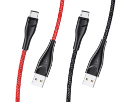 USAMS SJ392USB02 USB-C Töltő és adat kábel, 1323994