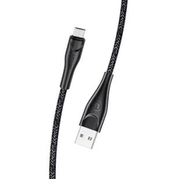 USAMS SJ396USB01 2M micro adat és töltő kábel, 1324422