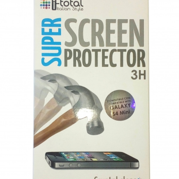 ITOTAL CM2483 Samsung Galaxy S4 Mini Kijelzővédőfólia, Átlátszó