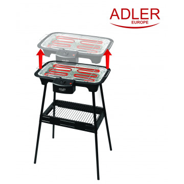 Adler AD6602 Elektromos Grill 2000W