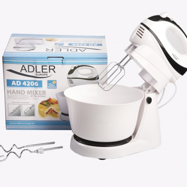 ADLER AD4206 Tálas Mixer, Fekete