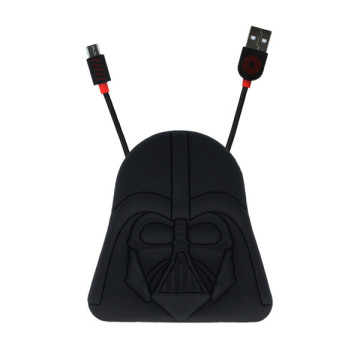 Lazerbuilt CBSW-USB-VADER Star Wars USB-Micro USB Kábel, Darth Vader  1213962