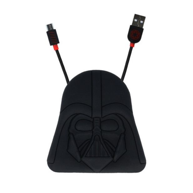 Lazerbuilt CBSW-USB-VADER Star Wars USB-Micro USB Kábel,  Darth Vader  1213962