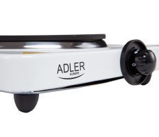 Adler AD6503 1 személyes főzőlap, 185mm-es főző felület, 1500W, Fehér