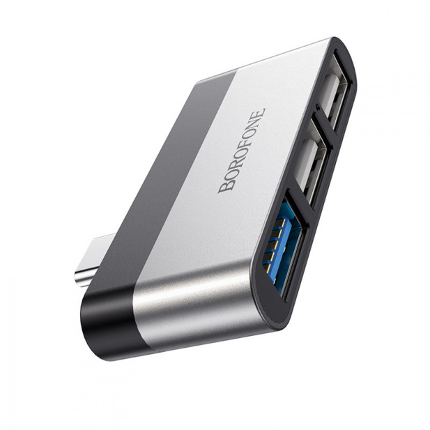 BOROFONE DH1 3 PORTOS USB-C HUB