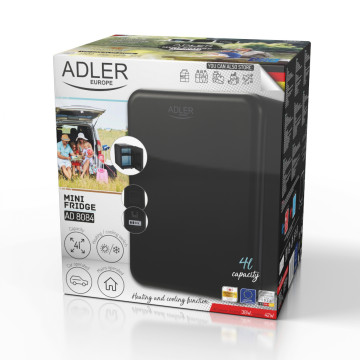 Adler AD8084 Mini hűtőszekrény 4L
