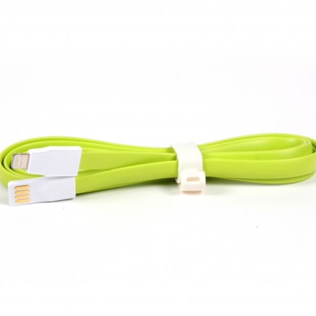 ITOTAL CM2641G Lightning Adat és Töltőkábel,  Zöld