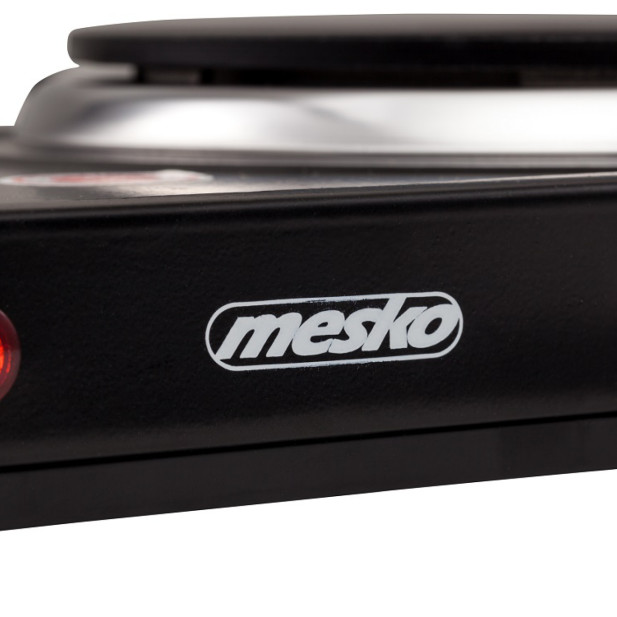 MESKO MS6509 Kétlapos Elektromos Főzőlap, Fekete