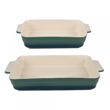 Bergner Excalibur 2db kerámia sütőtal,  30cm és 37cm átmérővel