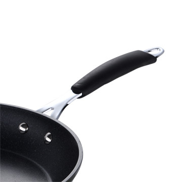 Bergner Midnight kovácsolt alumínium serpenyő 28x8cm indukciós