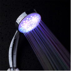 LED zuhanyfej 7 színű romantikus LED zuhany
