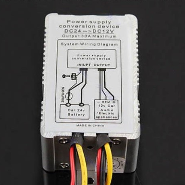 24V-12V feszültség átalakító
