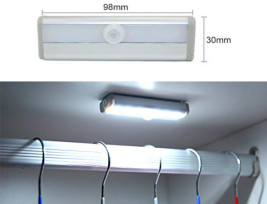LED-es szekrényvilágítás hideg fényű, usb