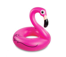 Felfújható flamingó úszógumi 90 cm - Pink színben