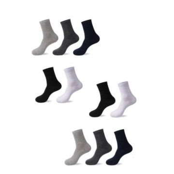 10 pár 92%-os Uniszex színes pamut zokni - 35-38-as női méret 